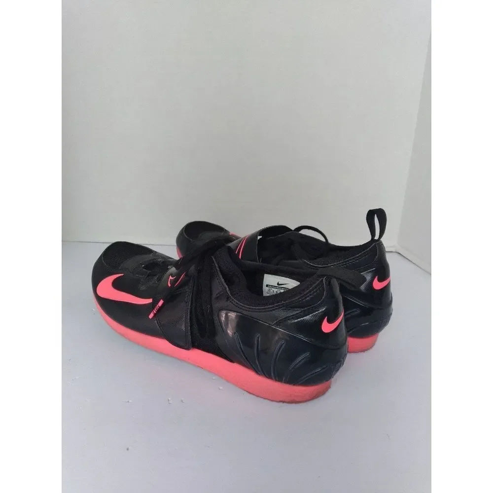 Nike‎ Black and Hot Pink Training Shoes Athletic Sneakers Strap Workout Shoes